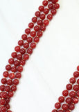 Brinley Layered Necklace, Garnet
