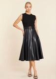 Lena Mixed Media Dress