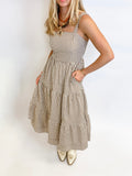Theo Cocoa Dress