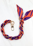 Serafina Scarf Purse Chain, Orange