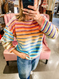 Sky Stripe Sweater