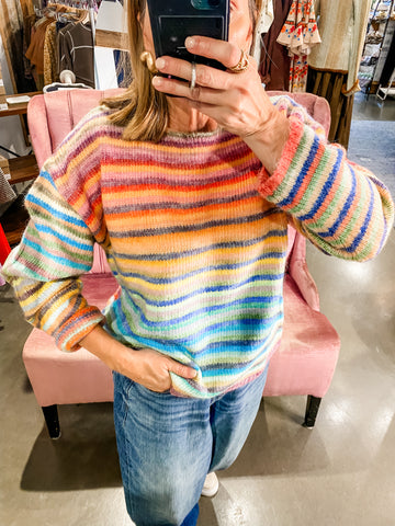 Sky Stripe Sweater