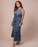 Cheyenne Denim Skirt