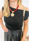 Dani Drop Shoulder Top