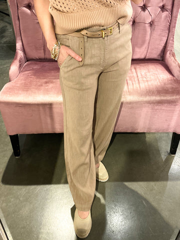 Kut from the Kloth - Meg Wide Leg Linen Pant