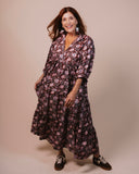 Palmetto Print Dress