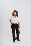 Amanda Suede Top