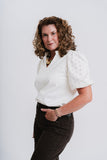 Amanda Suede Top