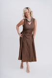 Bruni Topstiched Dress