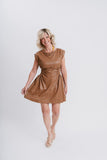 Janet Faux Leather Dress