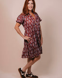 Izzy Block Print Dress
