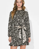 Sasha Pleated Mini Dress