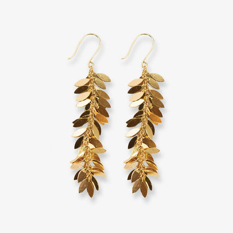 Samantha Leaf Cluster Earring