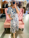 Provincial Floral Dress