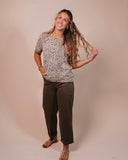 Cassie Animal Print Top