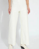 Lysse - Vegan Leather Pants, Snow White
