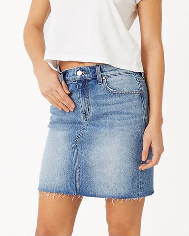 Level 99 - Miley Denim Mini Skirt