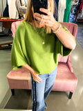 Milio Knit Top, Avacado