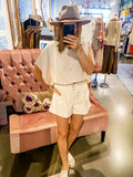 Yumi Faux Leather Short