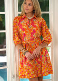 Oberoi Print Dress