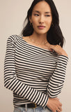 Z Supply - Pristine Stripe Tee, Black