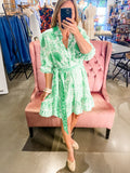 Just Darviny - Green Oberoi Dress