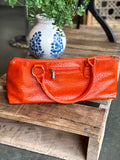 Insulated Wine Clutch, Orange