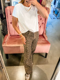 Barbara Wide Leg Leopard Jean