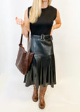 Lena Mixed Media Dress