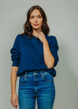 KMJ - Cooper Sweatshirt Top, Navy