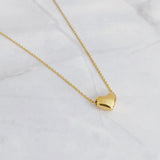 Love Bean Necklace, Gold