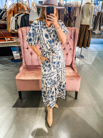 Provincial Floral Dress
