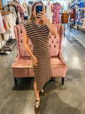 Gameday Stella Stripe Midi Dress