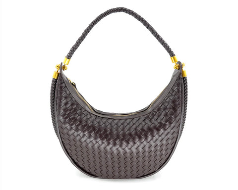Deb Woven Shoulder Bag