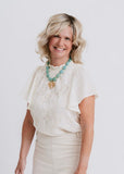 Greta Flutter Top
