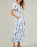Palmer Poplin Midi Dress