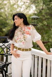 Nathan Print Blouse