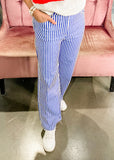Jefferson Navy Stripe Pant