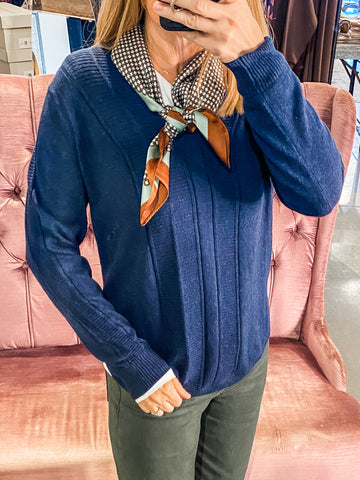 Plover Sweater, Navy