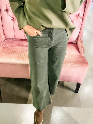 Kut from the Kloth - Meg Wide Leg, Forest Green