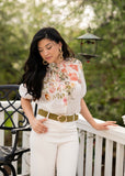 Nathan Print Blouse