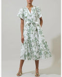 Bria Floral Midi Dress