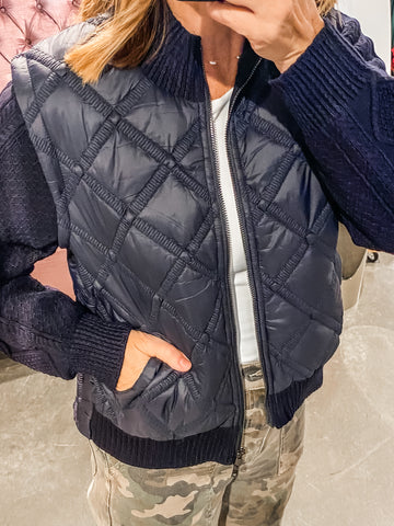 Verena Mix Media Jacket