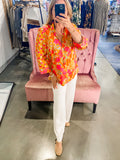 Marseille Print Top
