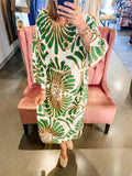 Paola Print Dress