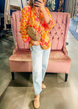 Marseille Print Top