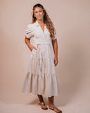 Maisie Tiered Midi Dress