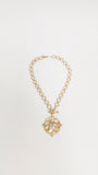 Toggle Closure Charm Necklace, 2 Choices