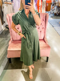 Olivia Pine Dress