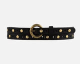 Chloe Studded Belt, Black